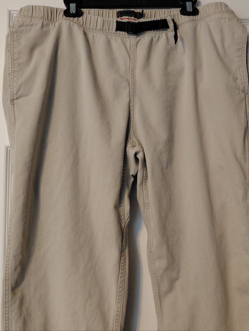 Gramicci Belted‎ 100% Organic Cotton Pants Men's Size XXL Light Tan - Picture 10 of 14